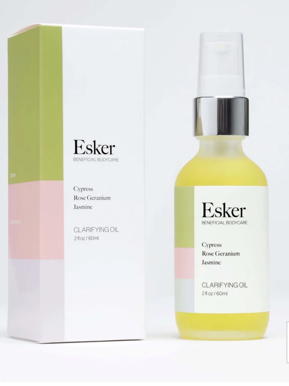 Esker Clarifying Oil - Cypress Rose Geranium Jasmine